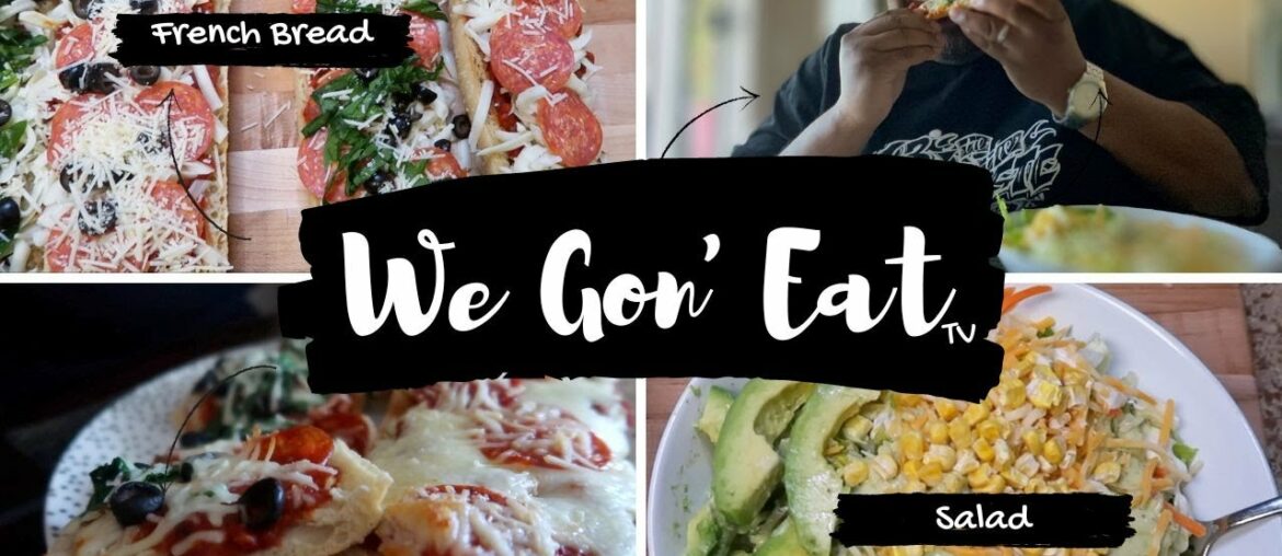 Easy French Bread Pizza | We Gon' Eat Pizza