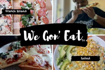 Easy French Bread Pizza | We Gon' Eat Pizza