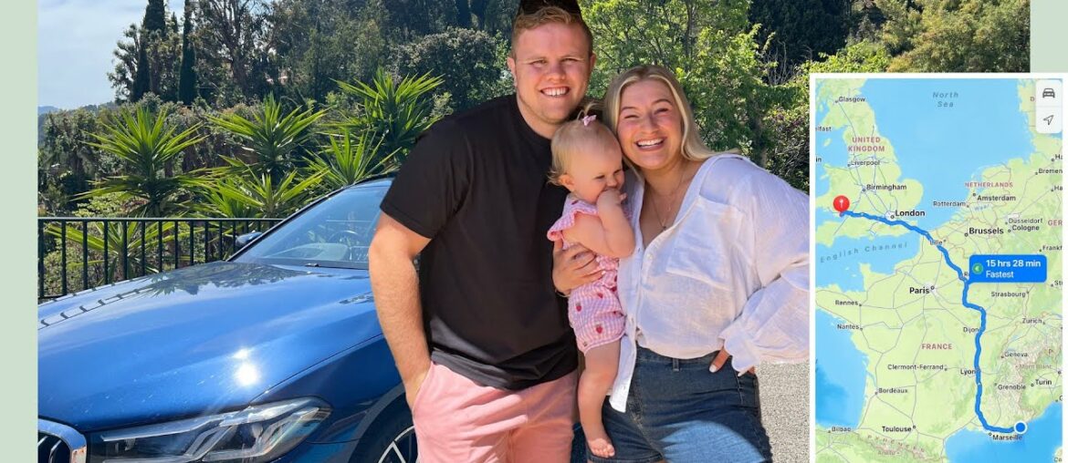 DRIVE 15 HOURS TO FRANCE WITH US *1 YEAR OLD + DOG* | James and Carys