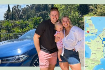 DRIVE 15 HOURS TO FRANCE WITH US *1 YEAR OLD + DOG* | James and Carys