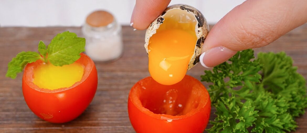 Tomato Farcies Recipe: Miniature French Stuffed Tomatoes Recipe | ASMR Cooking Mini Food Tomato Farcies Recipe: Miniature French Stuffed Tomatoes Recipe | ASMR Cooking Mini Food