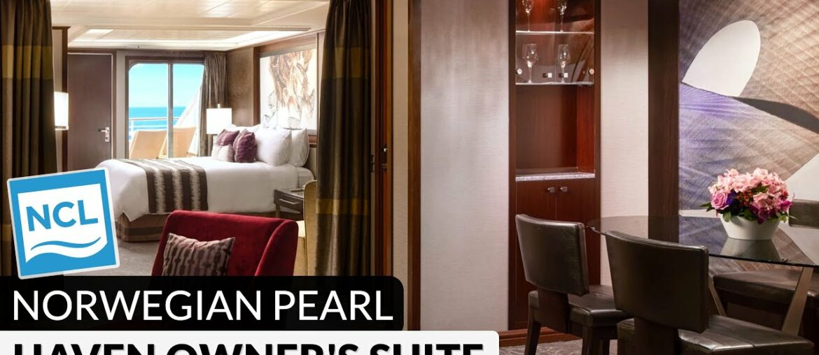 NCL Pearl | The Haven Deluxe Owner's Suite with Balcony Full Tour & Review 4K | Category H4 NCL Pearl | The Haven Deluxe Owner's Suite with Balcony Full Tour & Review 4K | Category H4