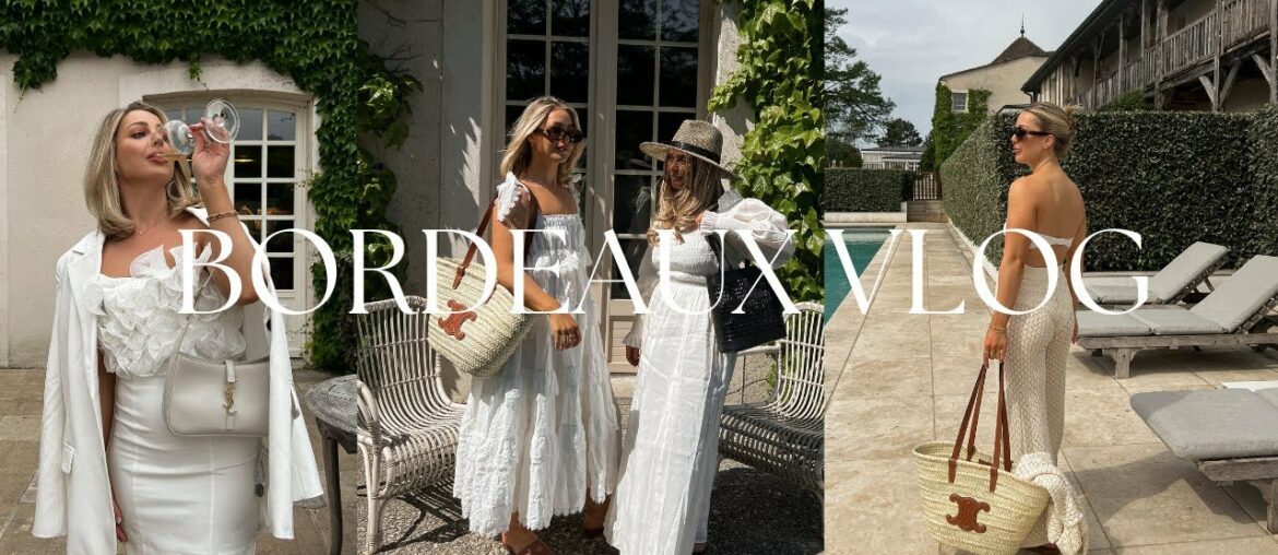 COME TO BORDEAUX WITH ME | WINE TASTING, CAUDALIE SKINCARE & SPA