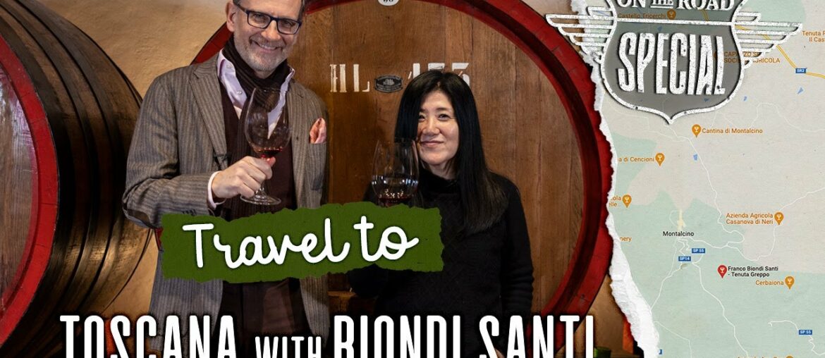 Travel Italy: Biondi Santi Winery, Giampiero Bertolini interview, Tuscany-On the Road w/ Stevie Kim Travel Italy: Biondi Santi Winery, Giampiero Bertolini interview, Tuscany-On the Road w/ Stevie Kim