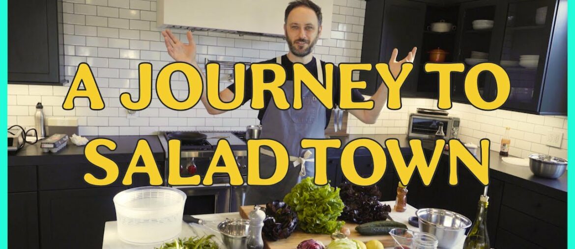 Don’t Panic Pantry: A Journey to Salad Town (shallot vinaigrette + chef salad + zippy chop) Don’t Panic Pantry: A Journey to Salad Town (shallot vinaigrette + chef salad + zippy chop)