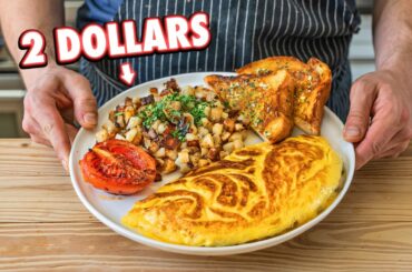 2 Dollar Gourmet Omelet Breakfast | But Cheaper