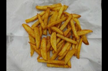 FRENCH FRIES RECIPE/CRISPY FRENCH FRIES/HOME MADE FRENCH FRIES