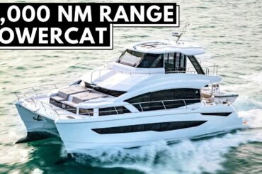 1.67M+ AQUILA 54 YACHT TOUR LUXURY POWER CATAMARAN Cruising Liveaboard Charter