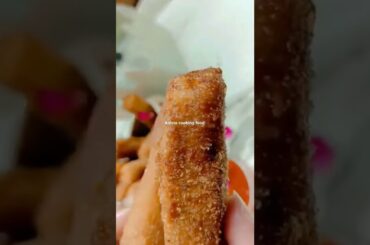 Baingan Fries  Recipe | Masala french fries recipe| Eggplant fingers recipe #shorts