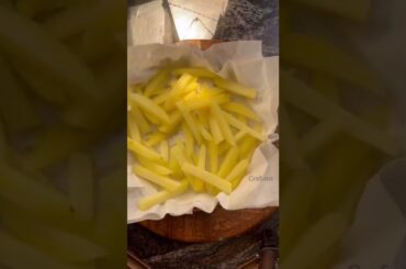 How to make perfect french fries recipe in 5 minute ||best french fries try at home
