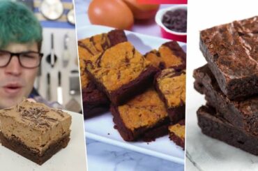 Which International Brownie Recipe is Best? Halva Brownies, Miso Brown Butter, Mexican Hot Chocolate