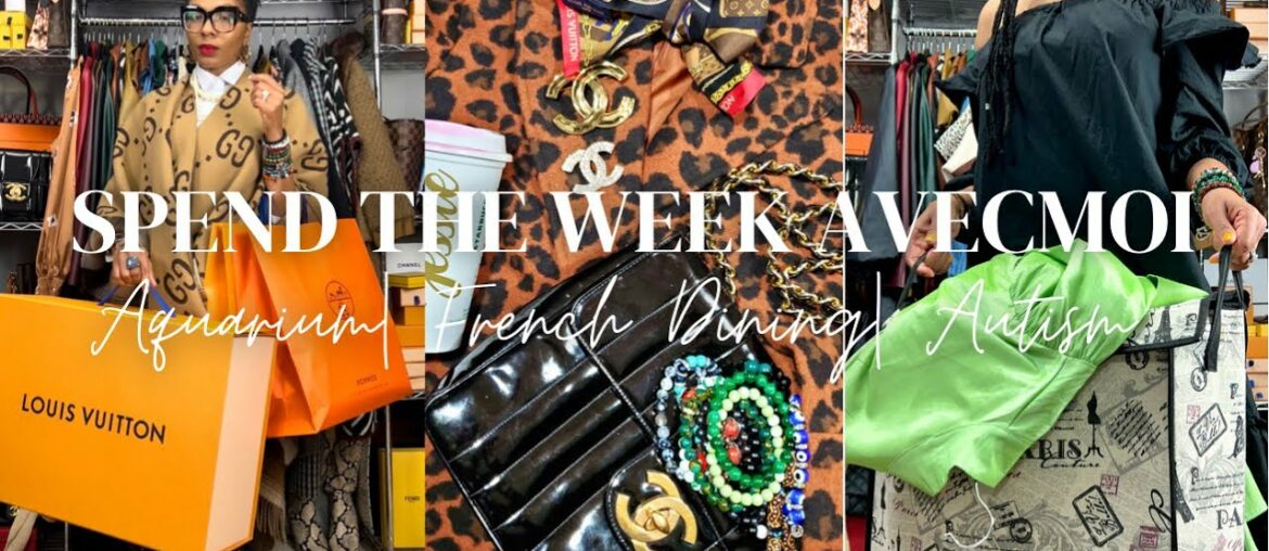 WEEKLY VLOG | AUTISM | BTS CONTENT CREATION | TRENDY SHOES | MANICURE | AQUARIUM | FRENCH DINING WEEKLY VLOG | AUTISM | BTS CONTENT CREATION | TRENDY SHOES | MANICURE | AQUARIUM | FRENCH DINING