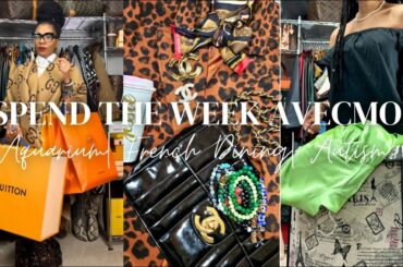 WEEKLY VLOG | AUTISM | BTS CONTENT CREATION | TRENDY SHOES | MANICURE | AQUARIUM | FRENCH DINING