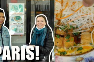 Viet French Girl Invited Me to Her Restaurant so I flew to PARIS - Viet Food in France is Great!
