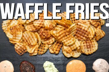 ARE WAFFLE FRIES THE BEST OF THE BEST FRENCH FRIES?? | SAM THE COOKING GUY