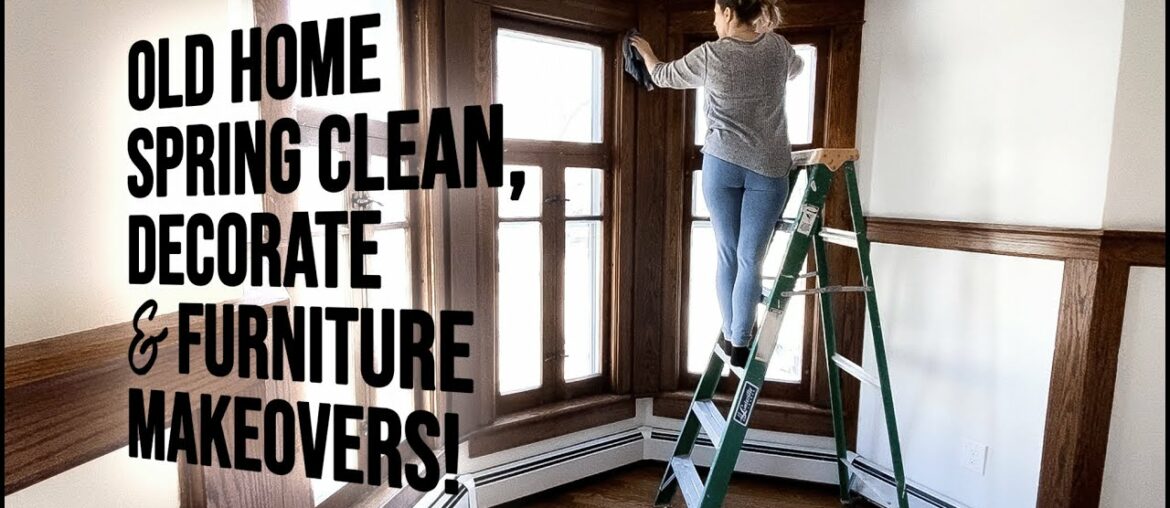 Old Home Spring Cleaning / Redecorating French Country Thrifted Decor / Antique Furniture Makeovers