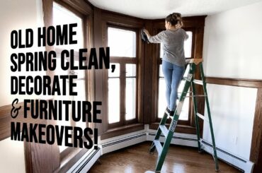 Old Home Spring Cleaning / Redecorating French Country Thrifted Decor / Antique Furniture Makeovers