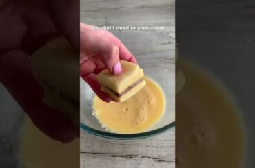 Lotus Biscoff stuffed French toast bites! Recipe