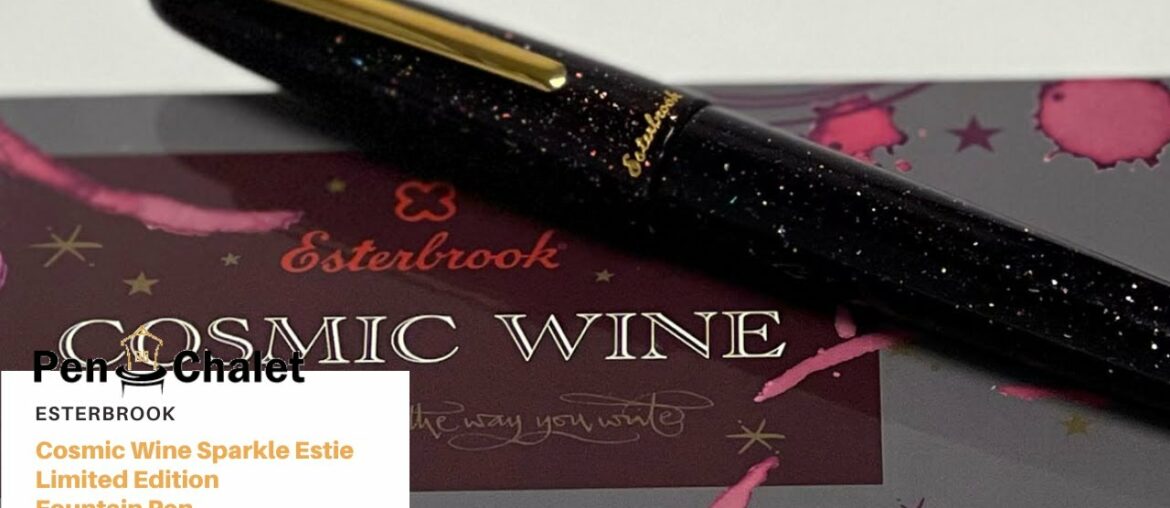Esterbrook Cosmic Wine Sparkle Estie Fountain Pen is Now Available! Esterbrook Cosmic Wine Sparkle Estie Fountain Pen is Now Available!