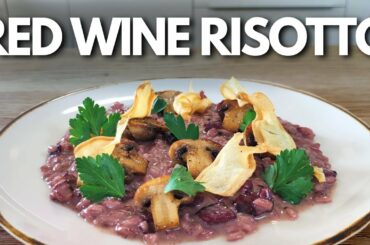 The TASTIEST RISOTTO you can make AT HOME | Red Wine Fantasy