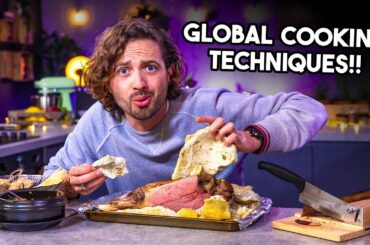 Testing Global Cooking Techniques we’ve NEVER tried before | Sorted Food