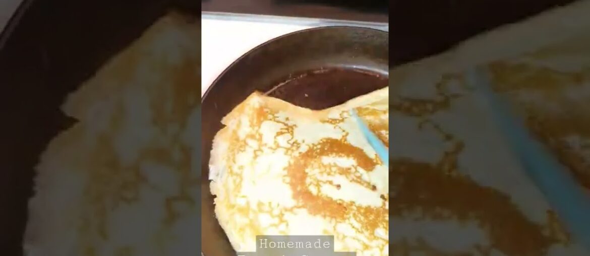How To Make French Crepes|Homemade Crepes Recipe#shorts#crepes#homemaderecipe#homemade