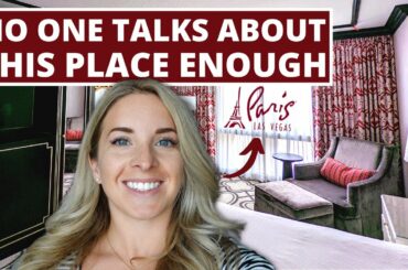 The Cheapest King Room at the Paris Hotel Las Vegas: Burgundy Room Tour & Paris Hotel Review/Tour