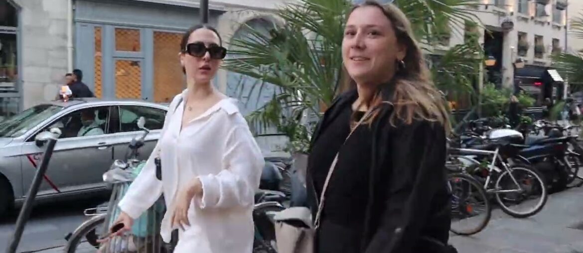 Parisian Style at Sunset- a walk from Rue Dauphine on the Left Bank to the Right Bank.