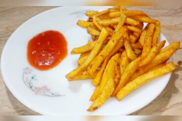 Masala French Fries | Crispy Potato Fries | Potato Snackes Recipe