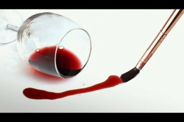 Painting with Red Wine is a Nightmare...
