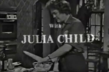 Julia child French onion soup intro