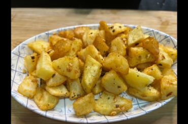 Crispy French Fries  with Garlic Butter | Potato Recipes | Simple and easy | Potato Snack