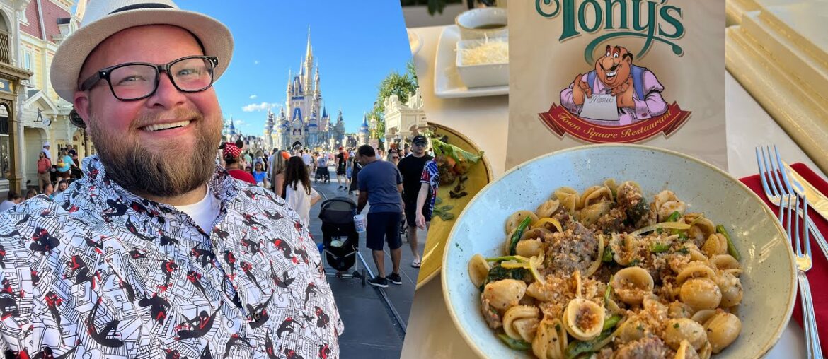 Disney’s Magic Kingdom 2022 | NEW Menu At Tony's Town Square Restaurant & Closing Down A Disney Park
