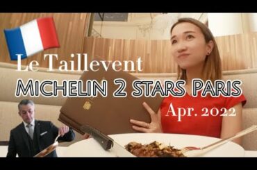 Michelin 2 stars “Le Taillevent” fine dining in Paris, France