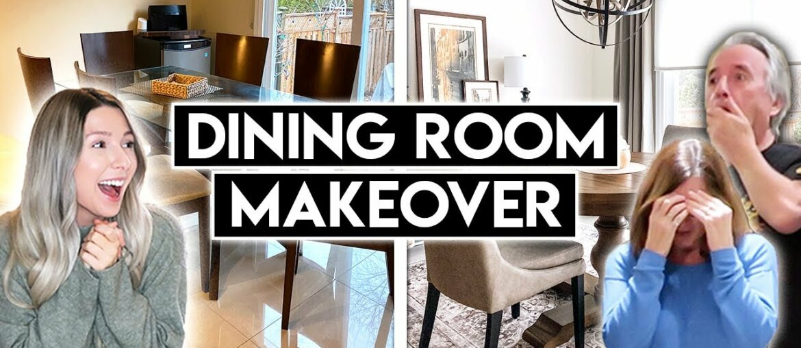 EXTREME DINING ROOM MAKEOVER | From Start To Finish + Serena Shades