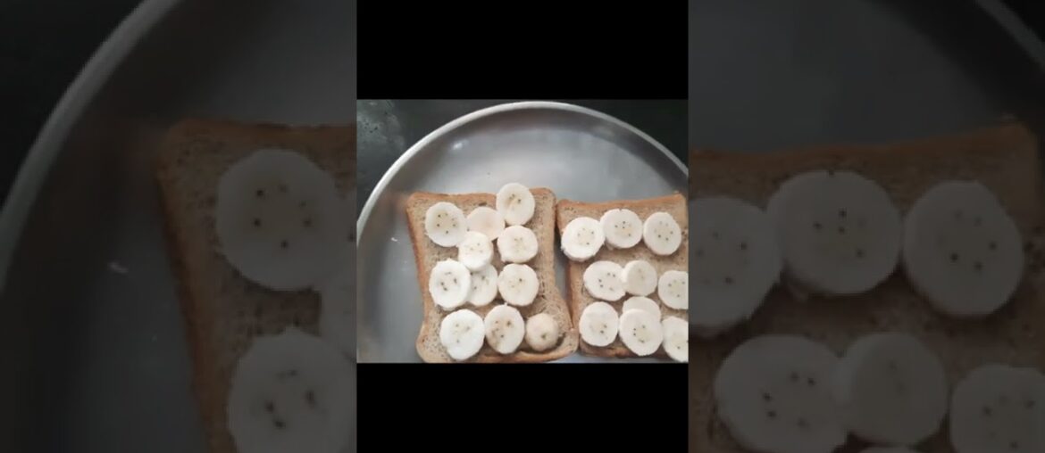 honey banana toast |breakfast |healthy toast honey banana toast |breakfast |healthy toast