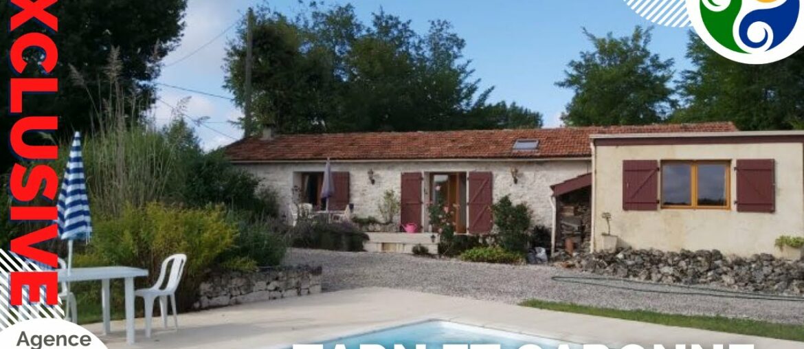FRENCH HOMES FOR SALE – 2-bedroom bungalow with pool in Tarn et Garonne FRENCH HOMES FOR SALE - 2-bedroom bungalow with pool in Tarn et Garonne