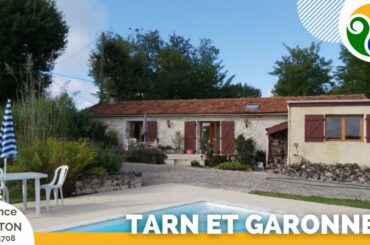 FRENCH HOMES FOR SALE - 2-bedroom bungalow with pool in Tarn et Garonne