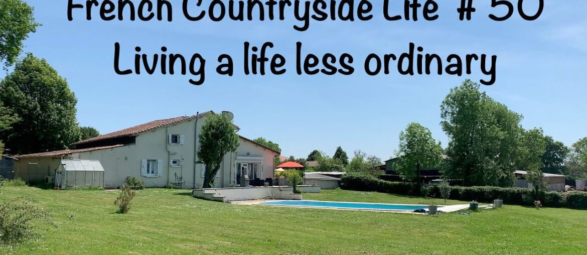 French Countryside Life # 50.   Living a life less ordinary.