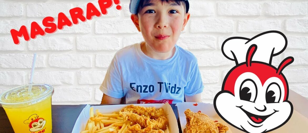 My First Jollibee Fast Food Experience!