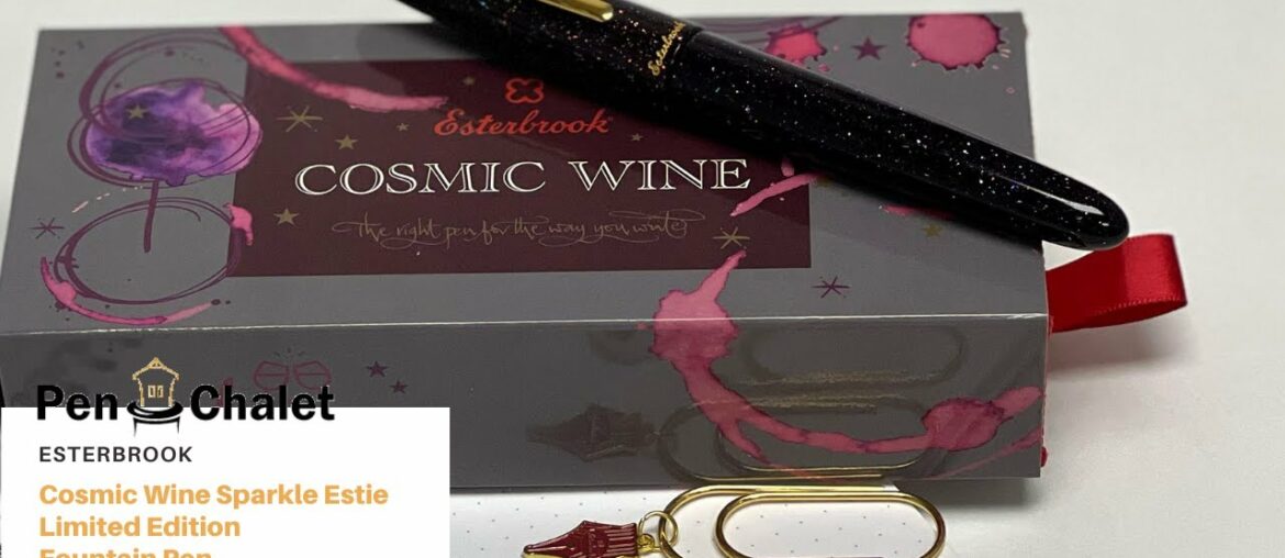 Esterbrook Cosmic Wine Sparkle Estie Limited Edition Fountain Pen May 2022 Release