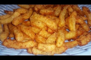 FRENCH FRIES RECIPE | crispy garlic mayo fries