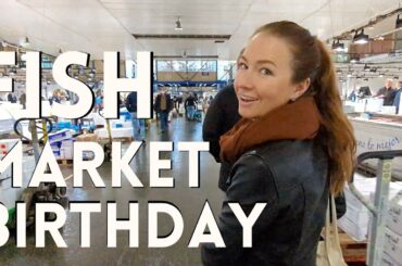 7AM Wine & Shellfish? My birthday trip to the Barcelona Fish Market!