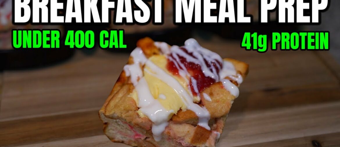 CHEESECAKE FRENCH TOAST BAKE l Easy Breakfast Meal Prep Recipe For The Entire Week CHEESECAKE FRENCH TOAST BAKE l Easy Breakfast Meal Prep Recipe For The Entire Week