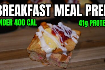 CHEESECAKE FRENCH TOAST BAKE l Easy Breakfast Meal Prep Recipe For The Entire Week