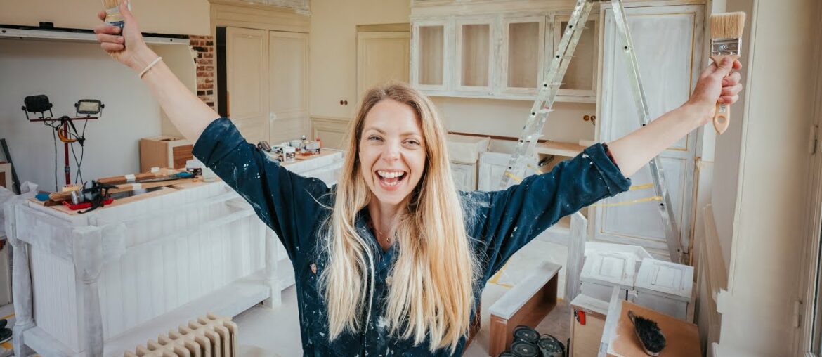 Chateau Kitchen RENO – Painting TIMELAPSES (so satisfying!) Chateau Kitchen RENO - Painting TIMELAPSES (so satisfying!)