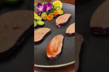 ASMR | Luxury Cooking | Braised Goose Liver in Red Wine | Real Sound (No Talking) Tik Tok #Shorts