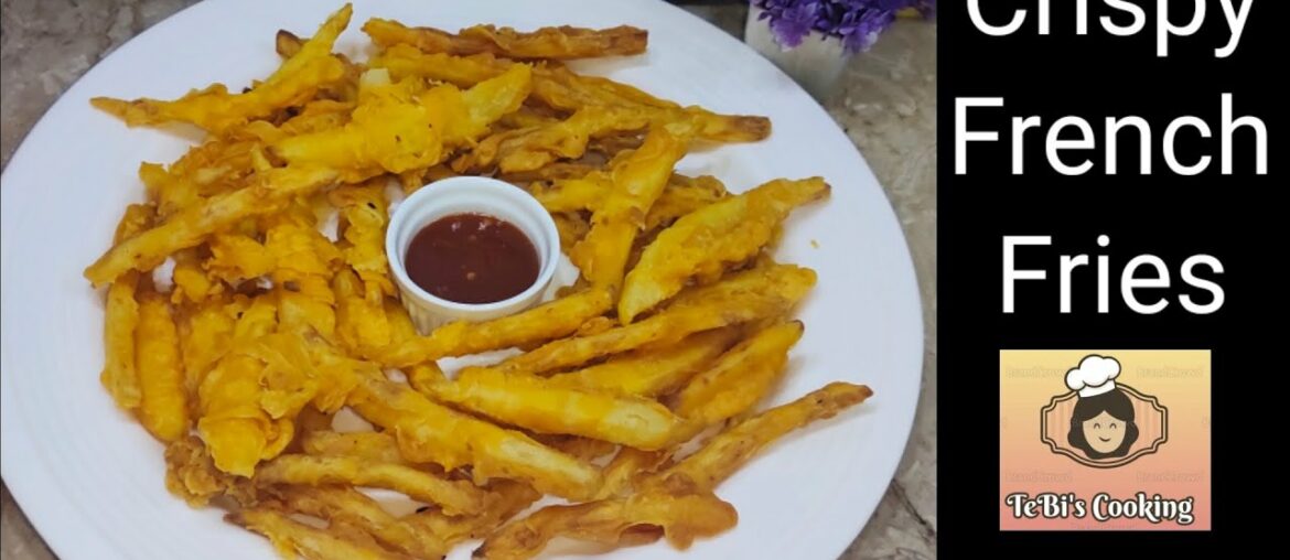 Crispy Potato French Fries ||Crispy Zinger French Fries Recipe By Tebi's Cooking