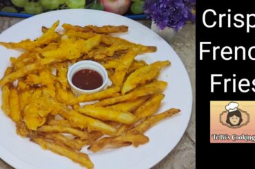 Crispy Potato French Fries ||Crispy Zinger French Fries Recipe By Tebi's Cooking