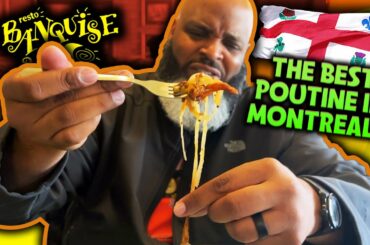 Eating At The BEST Reviewed POUTINE Restaurant In Montreal | Canada